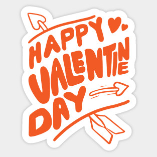 Happy Valentine Day Sticker